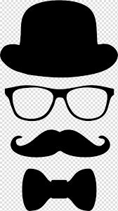 Birthday Hat Clipart Black And White Moustache Top Hat Glasses Bow Tie Moustache Transparent Background Png Clipart In 2020 Moustache Photo Booth Props Free Diy Photo Booth Props