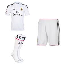 Real madrid club de fútbol is a professional association football club based in madrid, spain, that plays in la liga. Adidas Real Madrid Home Kit 2014 15 Youth Short Sleeve