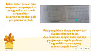 Hitunglah luas dan keliling bangun segitiga pada gambar diatas! Menentukan Pola Pengubinan Dari Dua Jenis Bangun Datar Youtube