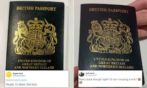 Maybe you would like to learn more about one of these? Britains Are Divided Over The Colour Of The Post Brexit Passport So Is It Blue Black Or Green Daily Mail Online
