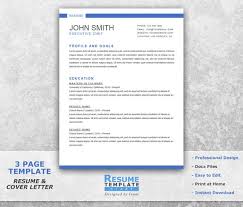 Use this chef cover letter sample to help you write a powerful cover letter that will separate you from the competition. Chef Resume Template Word Curriculum Vitae Template Word Etsy
