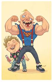 There is a tragic backstory behind one icon from the wonderfully weird and delightful classic the goonies — the untimely. Sloth And Chunk Goonies Fan Art By Tim Odland Geek Art Art Chunk Goonies