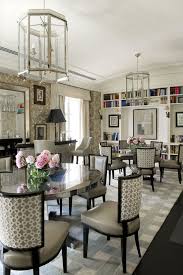 Lorenzo Castillo S 7 Most Admired Interiors With Geometric Rugs Beautiful Dining Rooms Beige Dining Room Art Deco Dining Chair