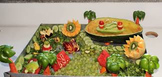 Salad decoration stock photos and images. Salad Decoration Competition At Nitsan