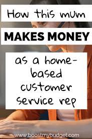 Wondering How To Work From Home Doing A Customer Service Job In The Uk This Post Reveals All From A Mum Wh Extra Money Customer Service Jobs Customer Service