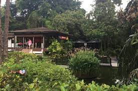 Japanese tea house of japanese garden singapore stock photo. Ridout Tea Garden Singapore Former Queenstown Japanese Garden