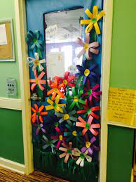Pin By Hailey Smith On Work Work Work Spring Door Decoration Door Decorations Classroom Art Classroom Door