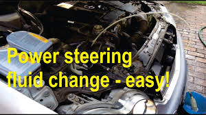 How To Flush Your Power Steering Fluid Easily W203 W210 W211 W212 Youtube