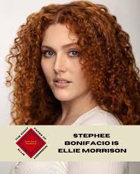 ⭐️ Meet the Cast & Crew ⭐️ Stephee Bonifacio: Ellie Morrison Originally  from SOCAL, Stephee (pronounced Stevie) is an actress and singer/songwriter  based in NYC. Recent film credits include A Different Man (