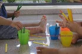 瑜玲育儿经 elaine teh matching activitive colour ice cream stick 用冰淇淋 ice cream stick cream stick