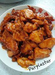sweet sour fried chicken with black vinegar in 2021 chicken fried chicken food