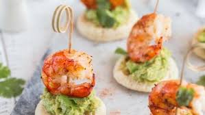 Bouchees Aux Crevettes Escal Et Avocat Recette Alimentation Crevettes Aperitif Facile