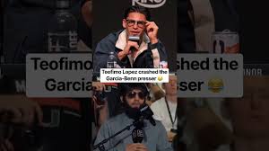 Teofimo Lopez appears in disguise at the Ryan Garcia and Connor Benn press conference