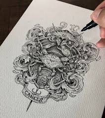 Kerby rosanes est renommé pour ces dessins extravagants. Kerby Rosanes On Twitter 11 12 C A N C E R
