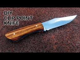 Proper temperature varies, but a charcoal fire with introduced you can also make the tang pointy, put it in a block of wood, and file the wood to shape. How To Forge A Clip Point Knife Blacksmith Code