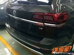 2020 volkswagen teramont x is a five seater atlas auto news : Volkswagen Teramont Large Suv Spotted In China Performancedrive