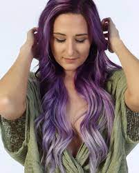 Purple Mermaid Hair By Surreal Blow Out Bar In Nashville Tn Mermaid Hair Hair Hair Styles