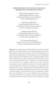 Surat kuasa ialah sebuah surat berisikan informasi perihal wewenang seseorang untuk melakukan tindakan atas nama pemberi kuasa. Pdf Administration Of Estates In Malaysia Jurisdiction And Misconception
