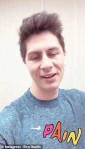 Dancing On Ice's Ben Hanlin reveals he's in 'agony' after falling in  training DAYS before launch