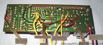 La4440 Amplifier Circuit In Bridge Mode Circuits Diy Stereo Amplifier Amplifier Circuit