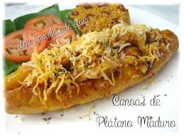 Los Inventos De Lisa Canoas De Platano Maduro Recetas Criollas Platano Maduro Recetas De Honduras