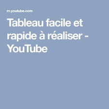Tableau Facile Et Rapide A Realiser Youtube Tableau Peinture Sur Toile Rapide