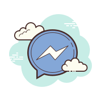 Facebook Messenger Icon Free Download Png And Vector App Icon Facebook Messenger Logo App Icon Design