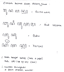 Cara tirakat kanthi ngurangi mangan lan turu, dalam aksara jawa yaitu: Contoh Soal Aksara Jawa