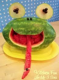 22 Idees Pour Decorer Votre Table Avec Des Pasteques Page 2 Sur 3 Fun Kids Food Edible Crafts Watermelon Carving