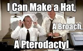 I Can Make A Hat A Broach A Pterodactyl Buffalo Bills Stuff Broach How To Make