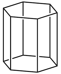 Black And White 3d Shapes Clip Art Hexagonal Prism Picture Images Of Shapes Shape Pictures 3d Geometric Shapes Shapes