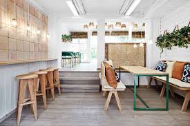 Restaurant Design In Oslo Restaurant Design Sweden Cool Restaurant Design Masquespacio White Green Desi In 2020 Restaurant Interior Restaurant Design Cafe Interior