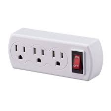 The ground prong—the part of your plug that goes into the round hole in your outlet—is primarily there for your safety. Wideskall 3 Prong Grounded 3 Outlets Ac Power Wall Plug On Off Switch Tap Adapter Etl Certified Pack Of 1 Walmart Com Walmart Com