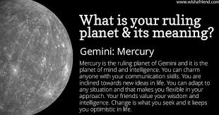 What Is Your Ruling Planet And It S Meaning Gemini Mercury Cancer Planets Virgo