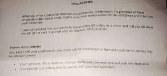 They usually contain some additional information, for example: Application For Uk Standard Visa Twice Refused What Next Travel Stack Exchange