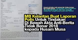Namun hal semacam ini tidak sama bagi anda yang akan mengurus akta kelahiran dispensasi. Ibnu Hasyim Mb K Tan Test Akta Baru Anti Berita Tidak Benar Kepada Husam Musa