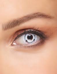 Halloween, d'où ça vient ? Lentilles Fantaisie Barbele Ensanglante Adulte Halloween Deguise Toi Achat De Maquillage