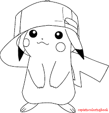 Printable Coloring Pages Pikachu Coloring Page Pokemon Coloring Pages Pokemon Coloring