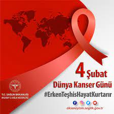 Bu gün, 19 yıldır dünyada bu yıl ise 21 şubat'ın farklı bir anlamı var. 4 Subat Dunya Kanser Gunu 2020