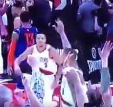 This man pulled from indianapolis for the win and the series! Damian Lillard Hits All Time Buzzer Beater To Win Playoff Series Waves Goodbye To Thunder This Is The Loop Golf Digest