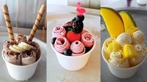 This summer, rolled ice cream could be found at street festivals from new york city to nashville, tennessee. Fresh Tasty Delicious