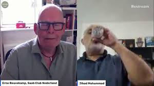 Mr. Jihad Mohammad EV Electra, press conference with Saab Club Nederland  about the Emily GT project.