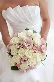 The most common cream blush wedding material is latex. Cream And Dusty Pink Rose Bouquet Bridal Bouquet Styles Classic Wedding Bouquet Rose Wedding Bouquet