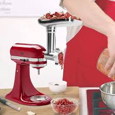 27 results for kitchenaid food processor attachment. Buy Metal Food Grinder Attachment For Kitchenaid Stand Mixers Includes 2 Sausage Stuffer Tubes Durable Meat Grinder Attachment For Kitchenaid Silver Online In Taiwan B07rzlr9zt