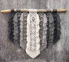 Great savings & free delivery / collection on many items Chunky Boho Macrame Wall Hanging Free Macrame Patterns Macrame Patterns Tutorials Macrame Patterns