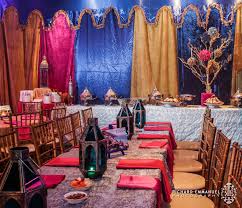 Tablecloth and napkin rentals, backdrops, room draping and more. Bbeventz Decor Rental Moroccan Henna Parties Toronto Vaughan