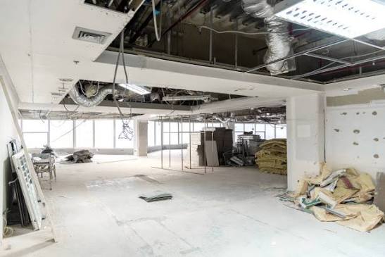 Existing interior space