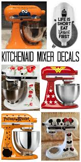 These kitchen aid stand mixer are sturdy and can last for a long time without compromising on the quality. Kitchenaid Mixer Decals Kitchen Aid Mixer Decal Kitchen Aid Cricut Projects Vinyl