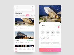 Find Your Home App App App Design Interactive Design