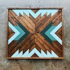 Geometric Wood Wall Art Wood Mosaic Reclaimed Wall Art Etsy In 2021 Wood Wall Art Diy Reclaimed Wall Art Reclaimed Wood Wall Art